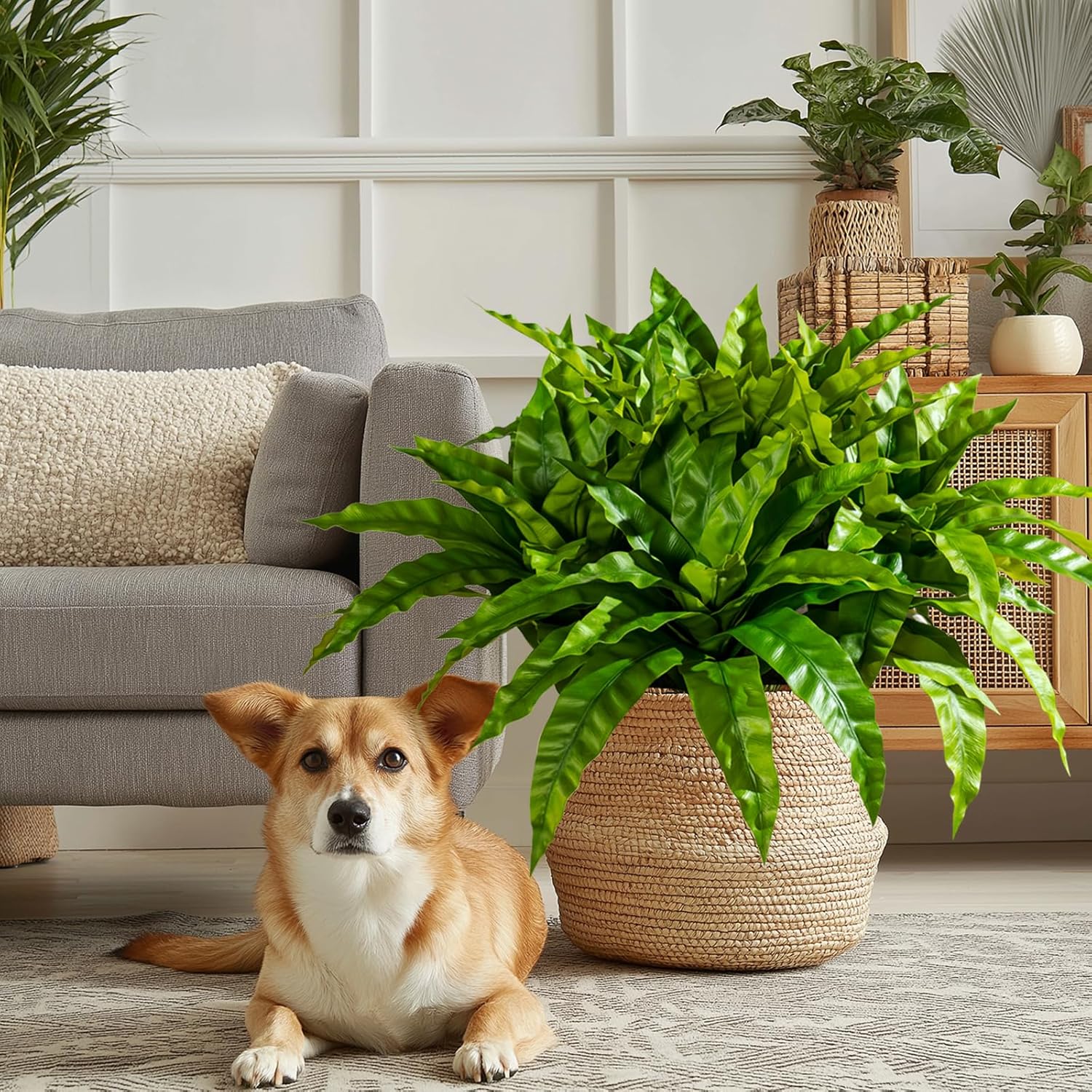 4 Pcs Artificial Greenery Stems for Home Decor