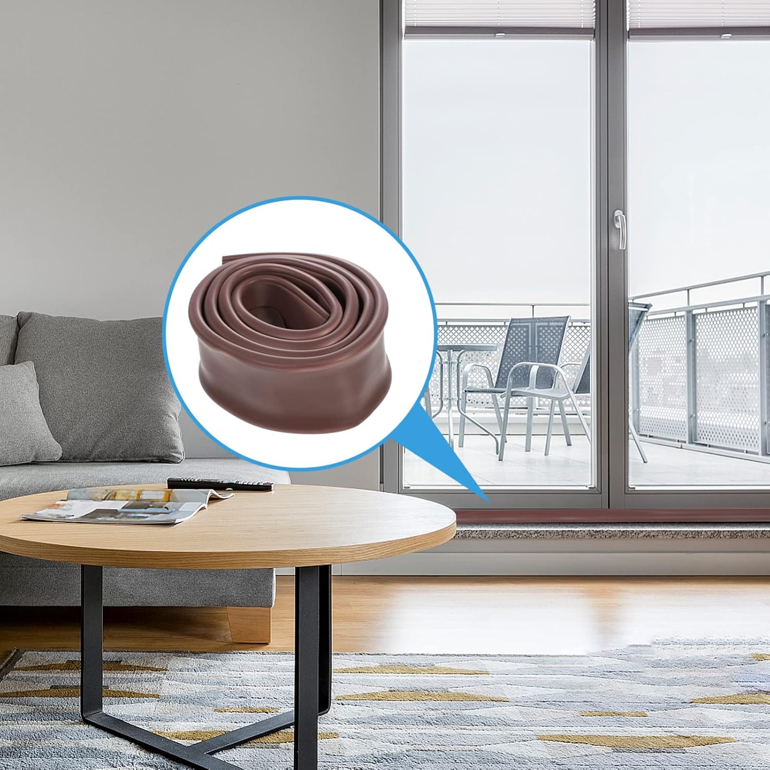 Door Bottom Seal Windproof Strip for Draft Stopper