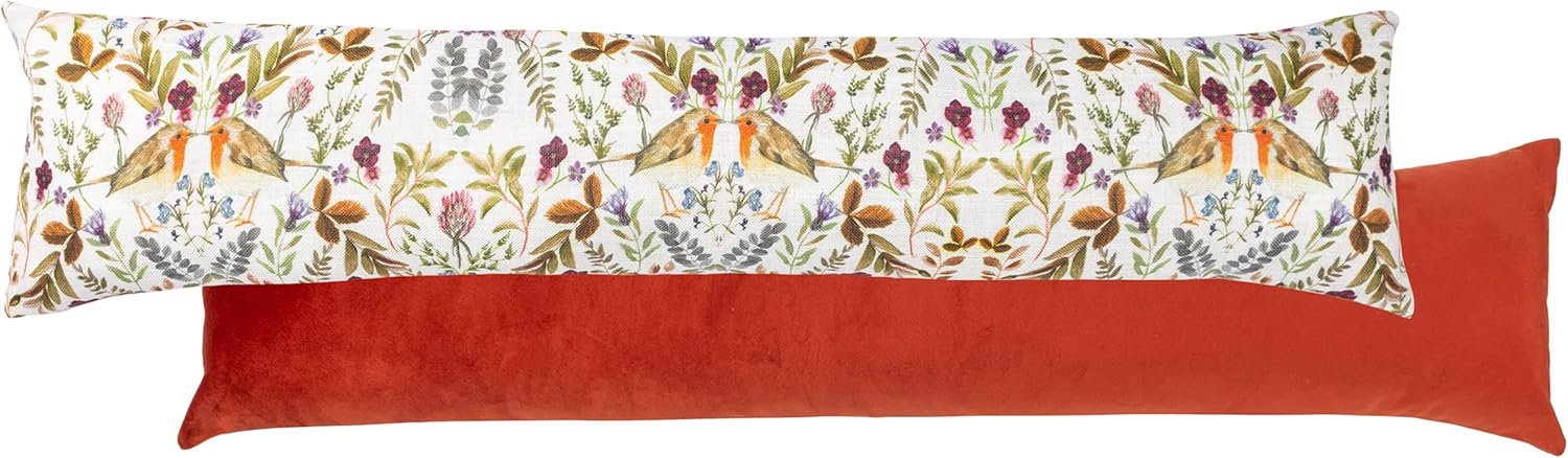 Mirrored Robin Draught Excluder by Evans Lichfield