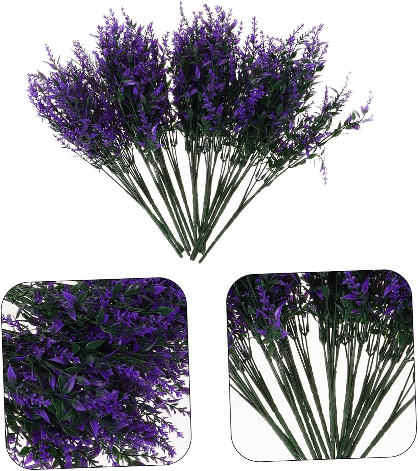 Mobestech 15Pcs Artificial Lavender Stems for Home Decor