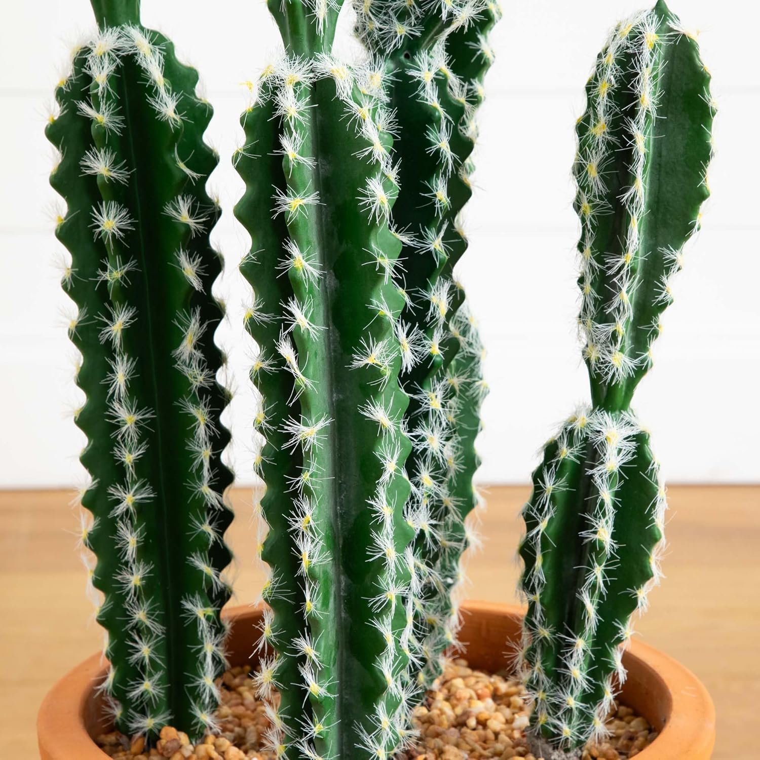 Nearly Natural 41in Artificial Cactus in Terracotta Planter