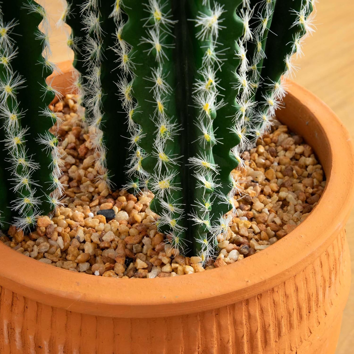 Nearly Natural 41in Artificial Cactus in Terracotta Planter