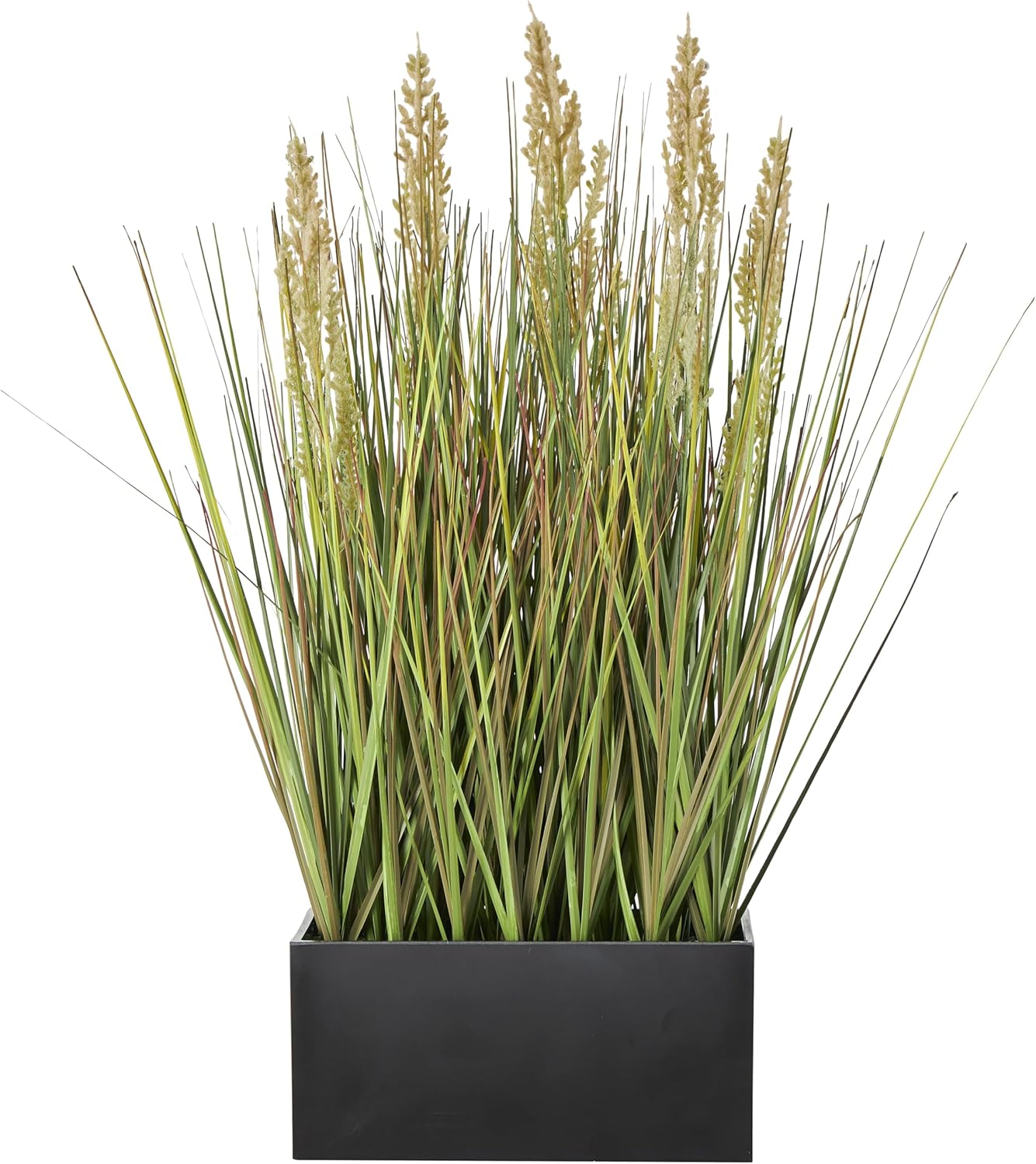 Deco 79 Artificial Plant with Black Pot 10x8x18 Green