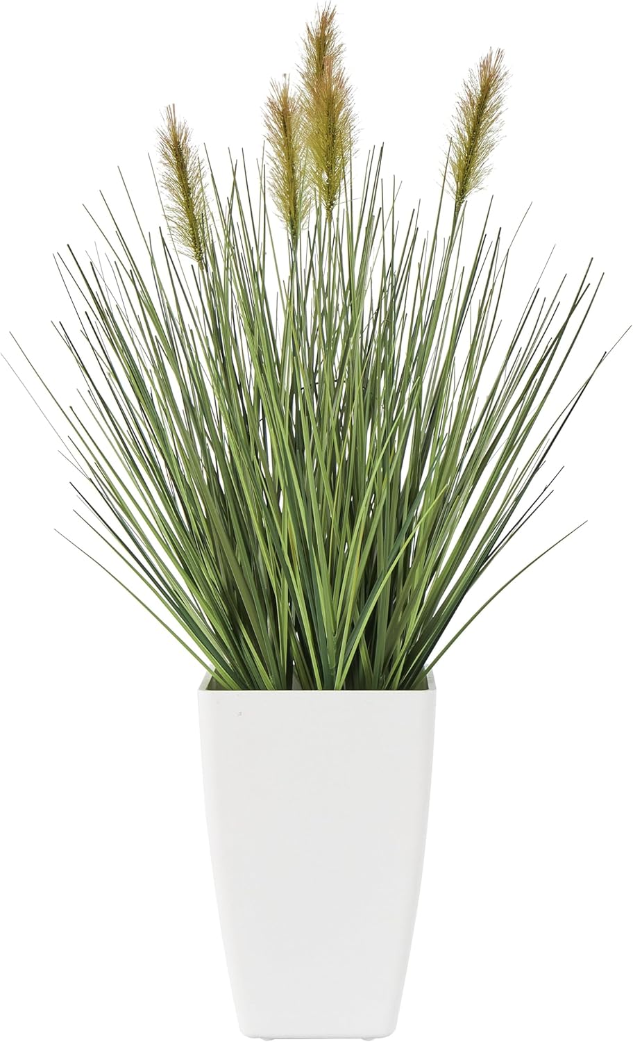 Deco 79 Artificial Plant with White Pot Green 12x12x20