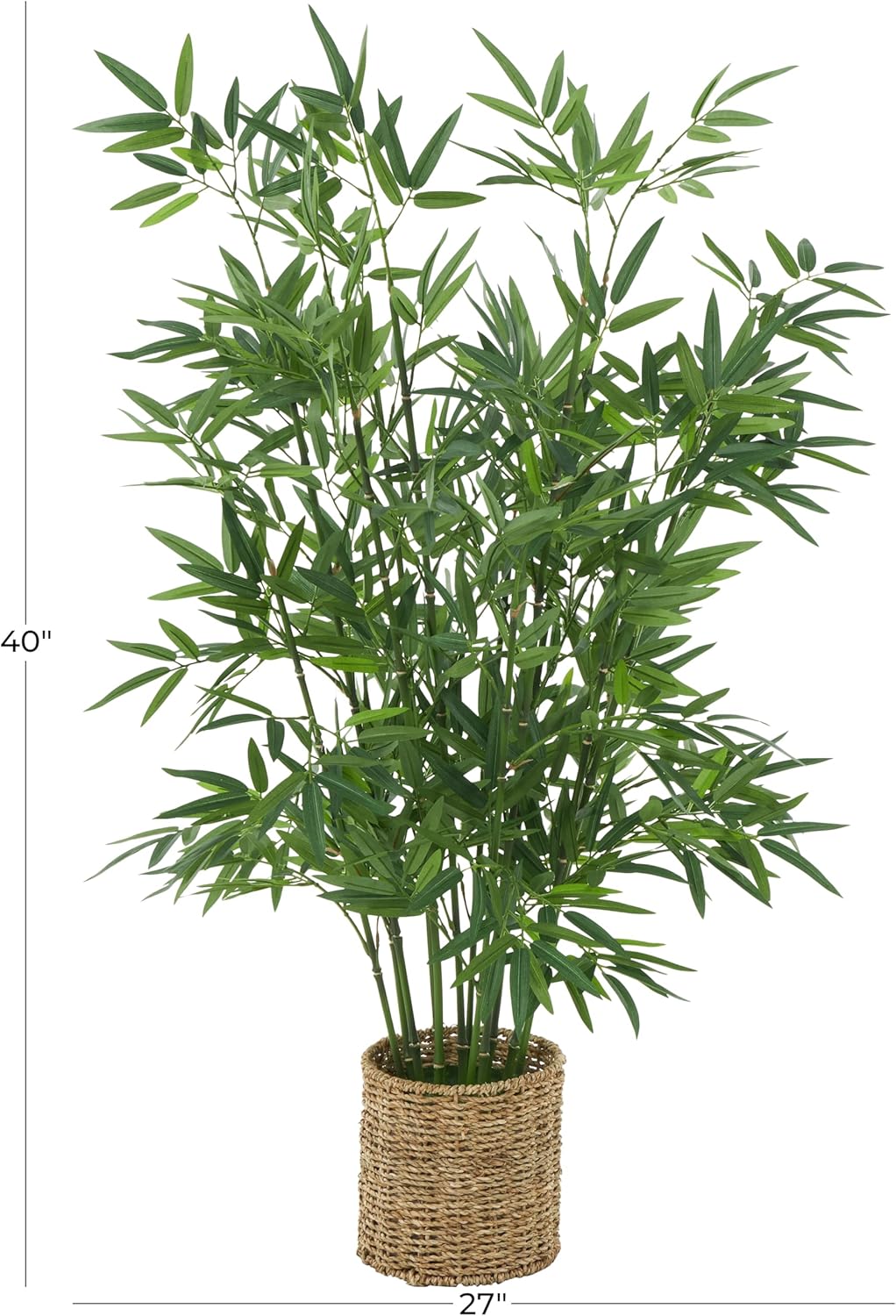 Deco 79 Realistic Artificial Tree with Seagrass Pot