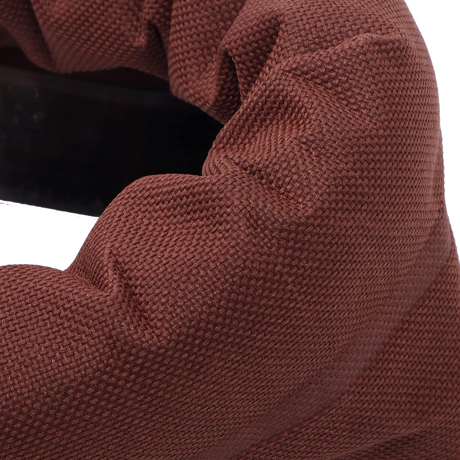 plplaaobo Door Sealing Strip Brown Foam Draft Stopper with Hook and Loop