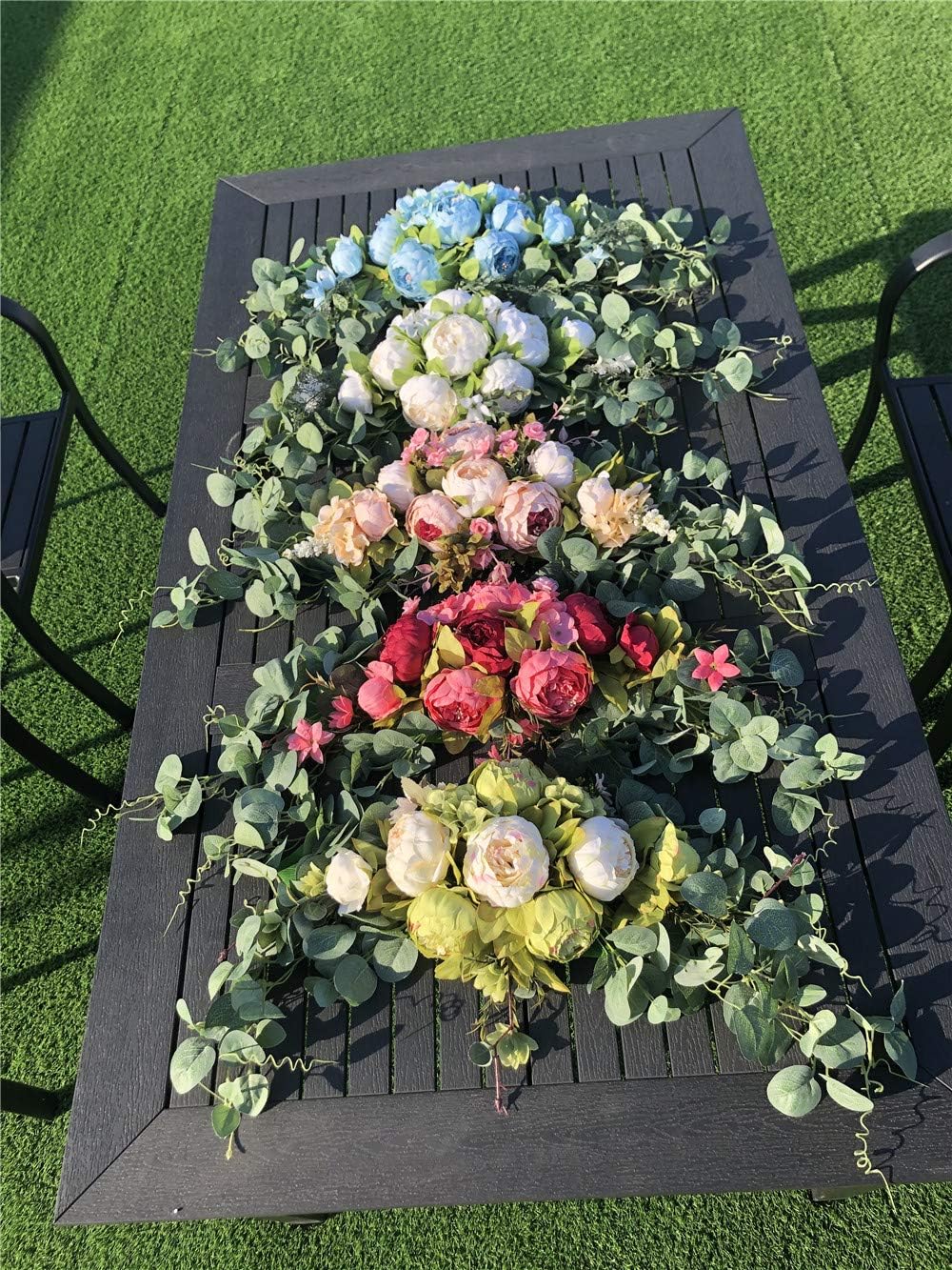 30 Inch Rustic Artificial Floral Swag for Wedding Arch