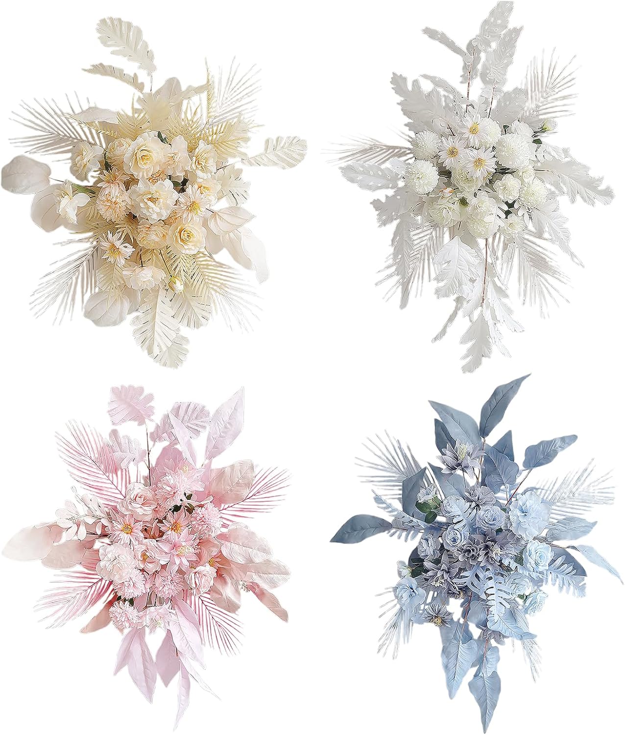 Artificial Wedding Flower Bouquets for Ceremony Decor