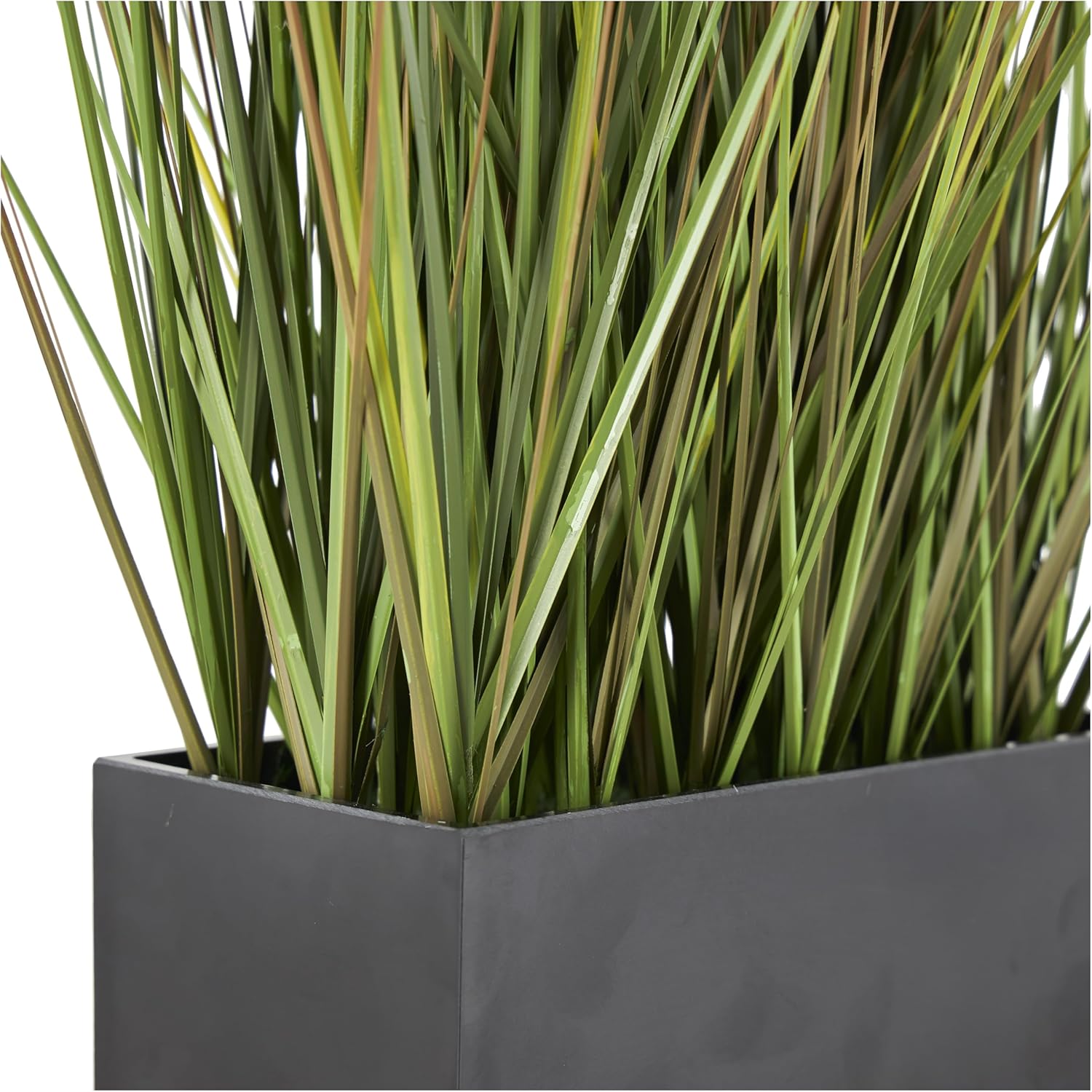 Deco 79 Artificial Plant with Black Pot 10x8x18 Green