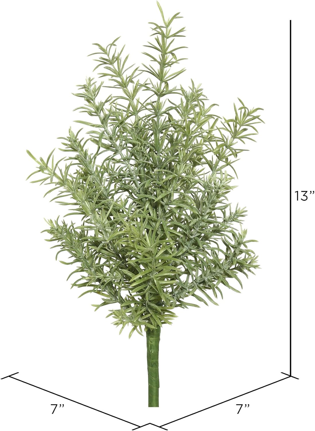 Vickerman 13 Inch Artificial Rosemary Decorative Pick
