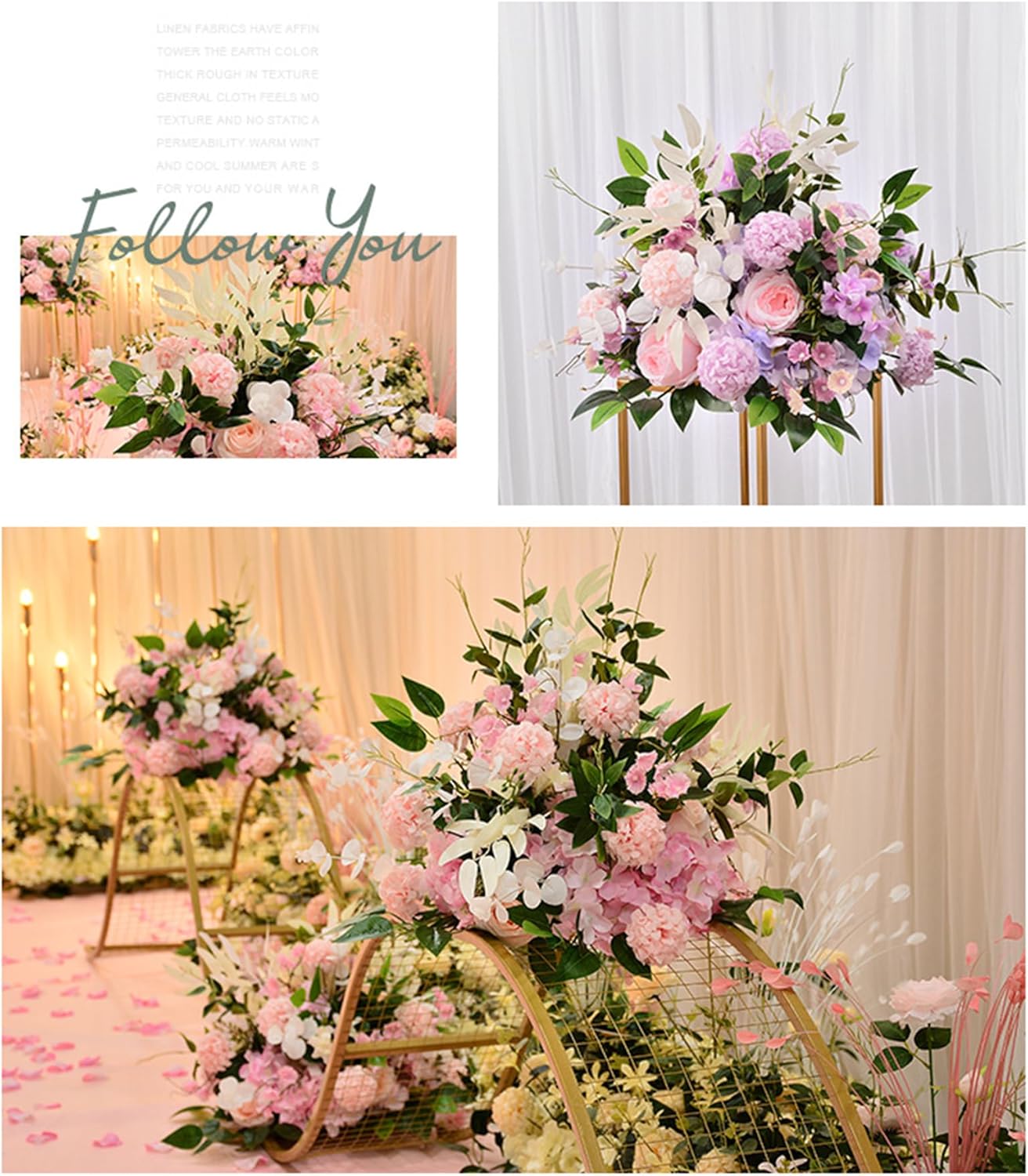 Artificial Flower Balls for Wedding Centerpieces and Home Decor