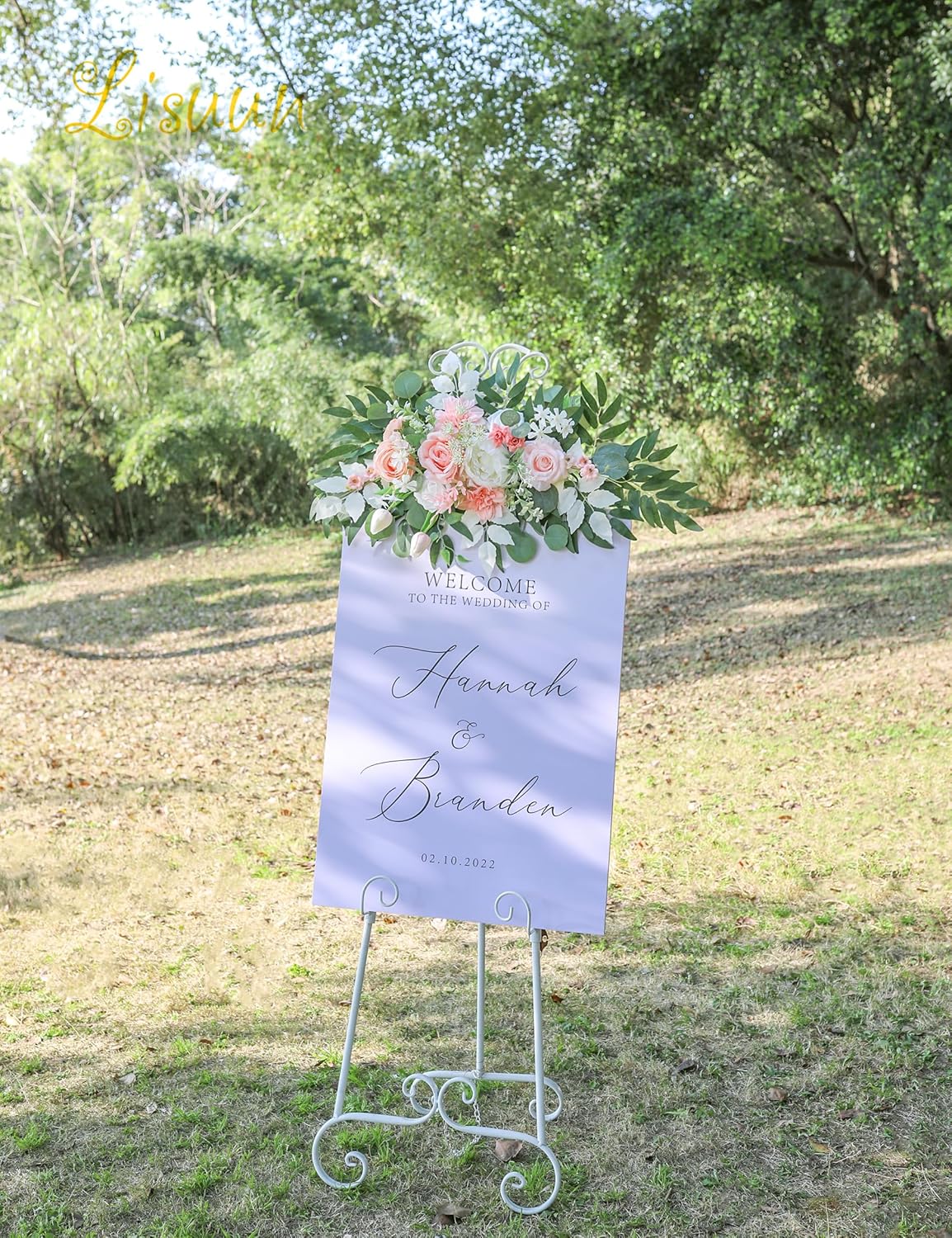 Boho Wedding Arch Artificial Flowers Pack of 2