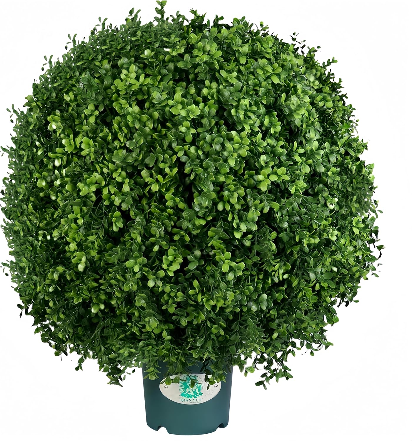 QIANYUN 18 Inch Artificial Boxwood Tree